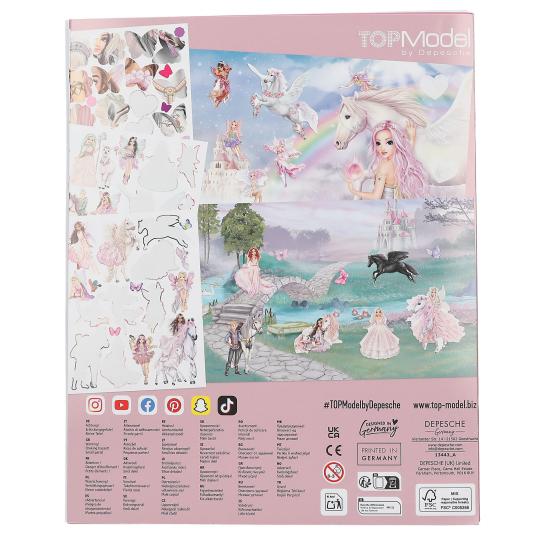 Depesche Germany TOPModel Stickerworld VIVA VIOLET 