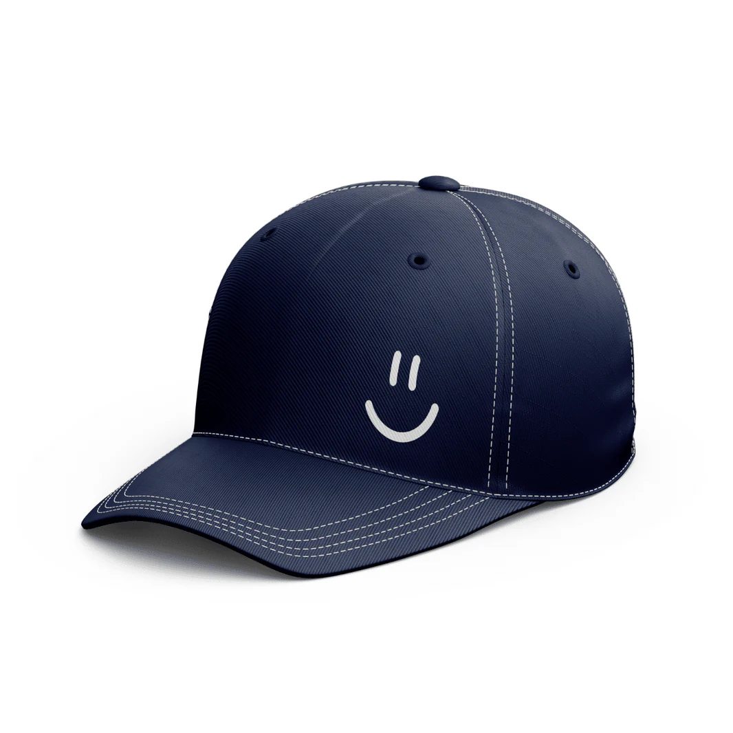 JEP KIDS Kappe in navy - dunkelblau mit Smiley 