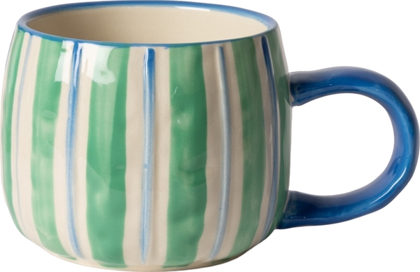 Au Maison Kaffeetasse Beige Grün 7,8xø9 cm