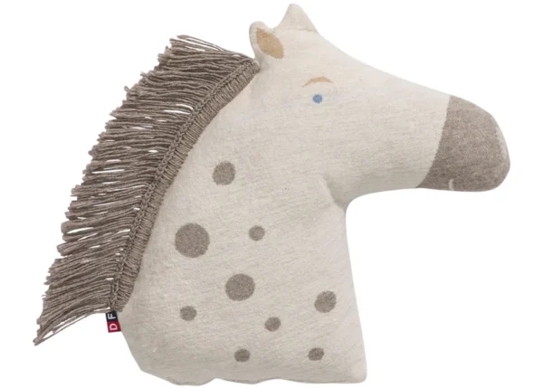 David Fussenegger JUWEL gefülltes Kissen “Pferdekopf” (GRS)