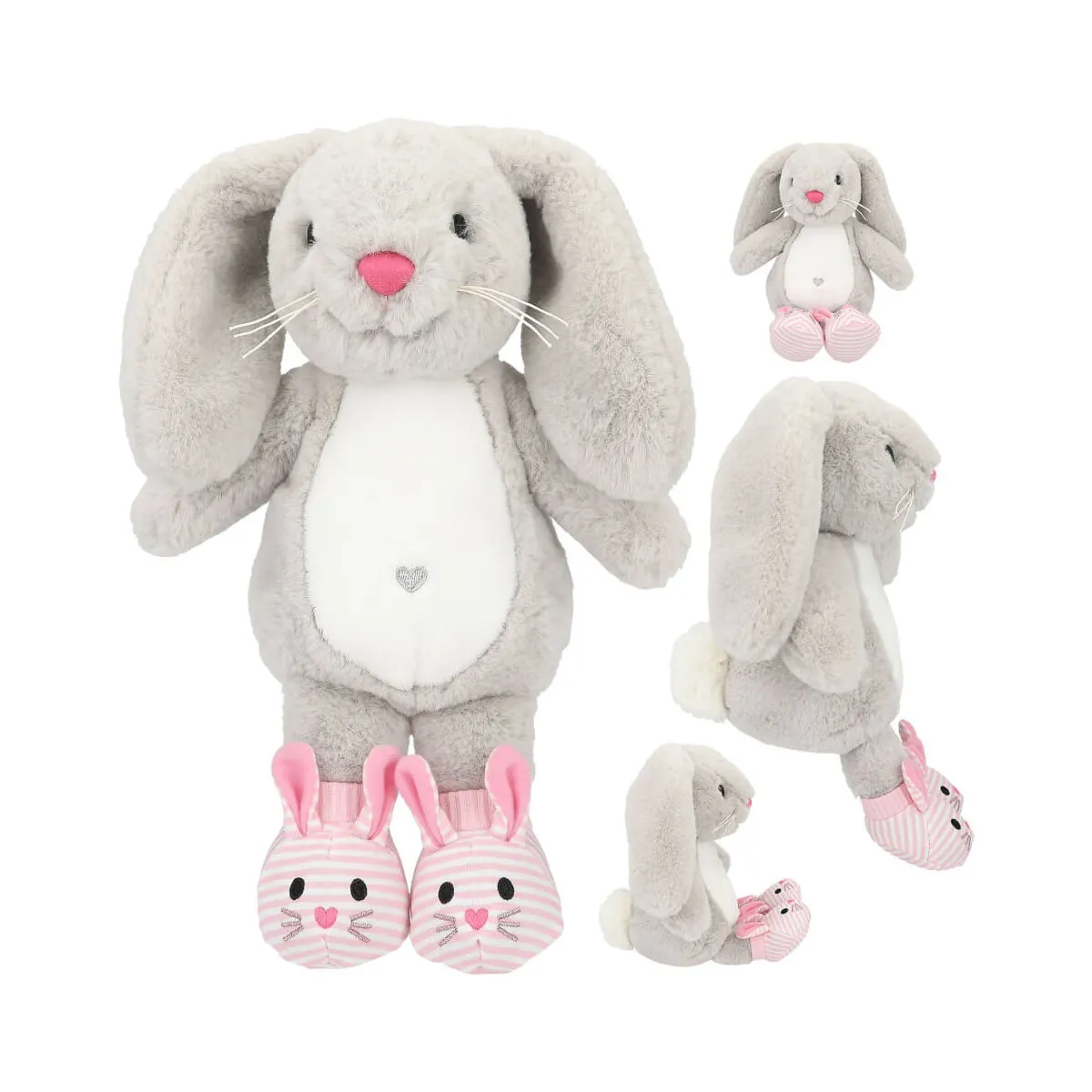 Depesche Princess Mimi Plüsch Hase Nelly Grau Mit Schühchen