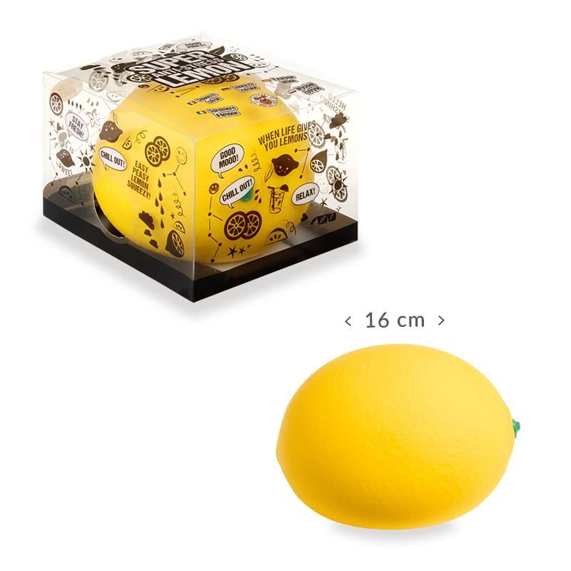 Trendhaus XXL Anti-Stress Zitrone