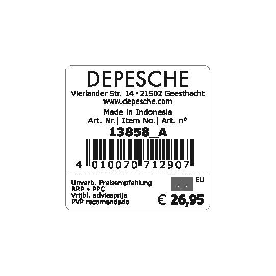 Depesche  Ylvi Swoppies Plüsch Affe 30 cm 