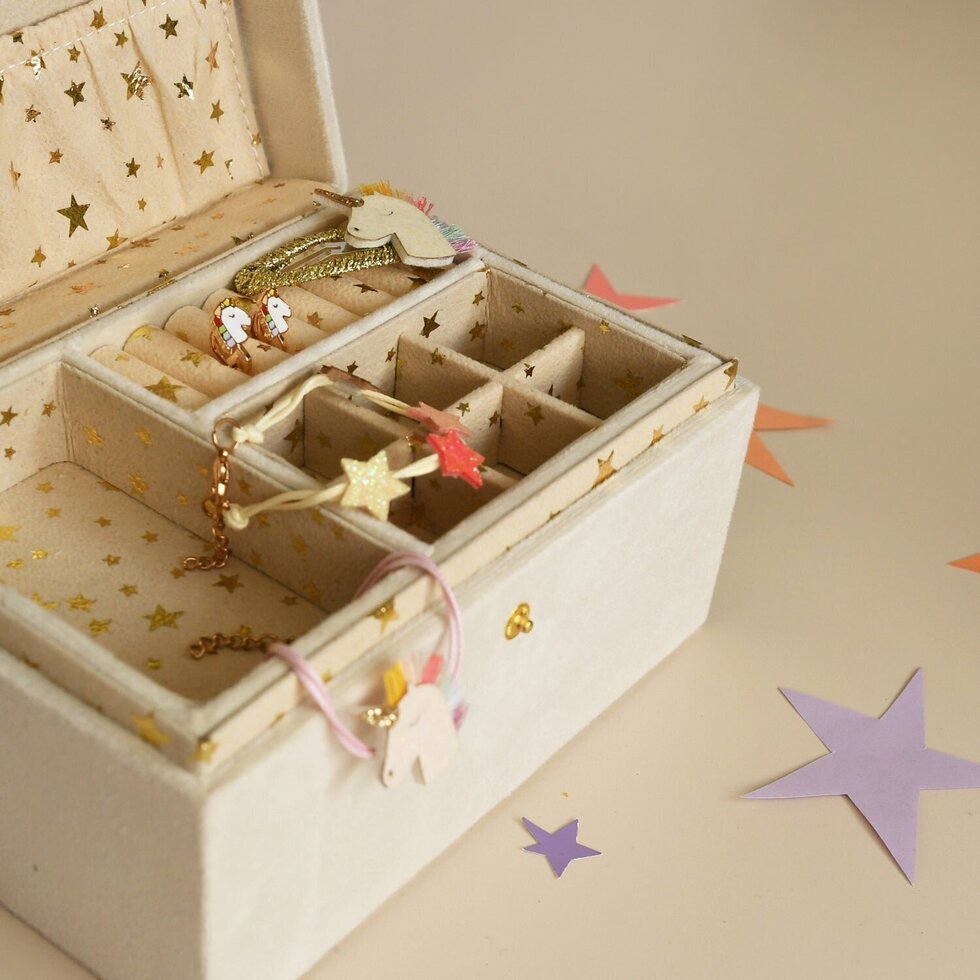 Rockahula Große Regenbogen Einhorn Schmuckbox