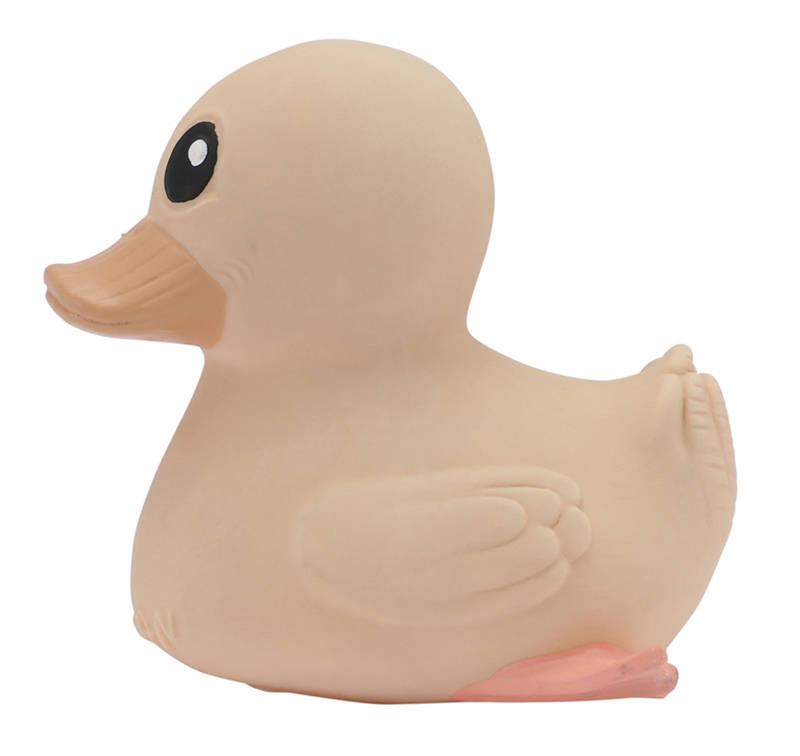 Hevea Badespielzeug Kawan Rubber Duck - Ente - Mini - Sandy Nude 