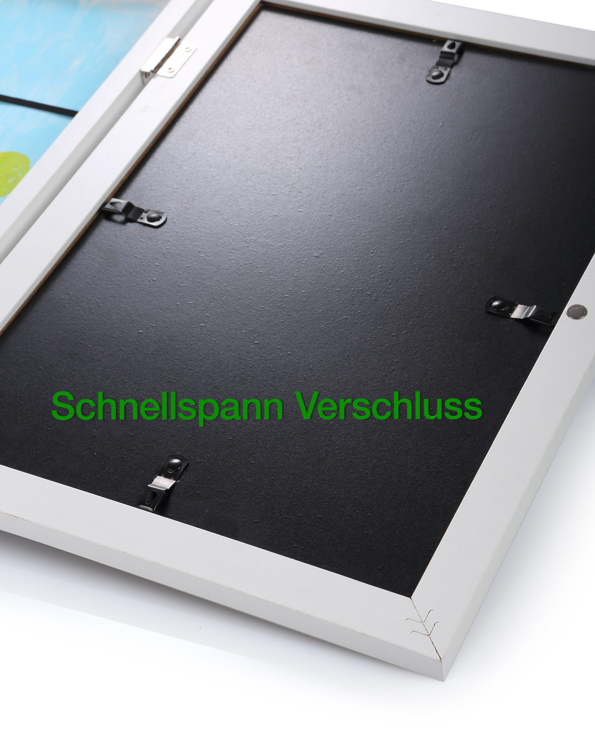  Lulubug Handmade Kinderkunst Bilderrahmen mit Aufbewahrung „schwarz“