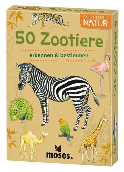 Moses Verlag - Expedition Natur 50 Zootiere