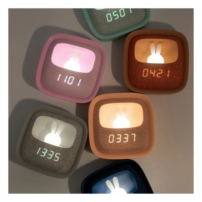 MOB BILLY CLOCK AND LIGHT - MARSHMALLOW