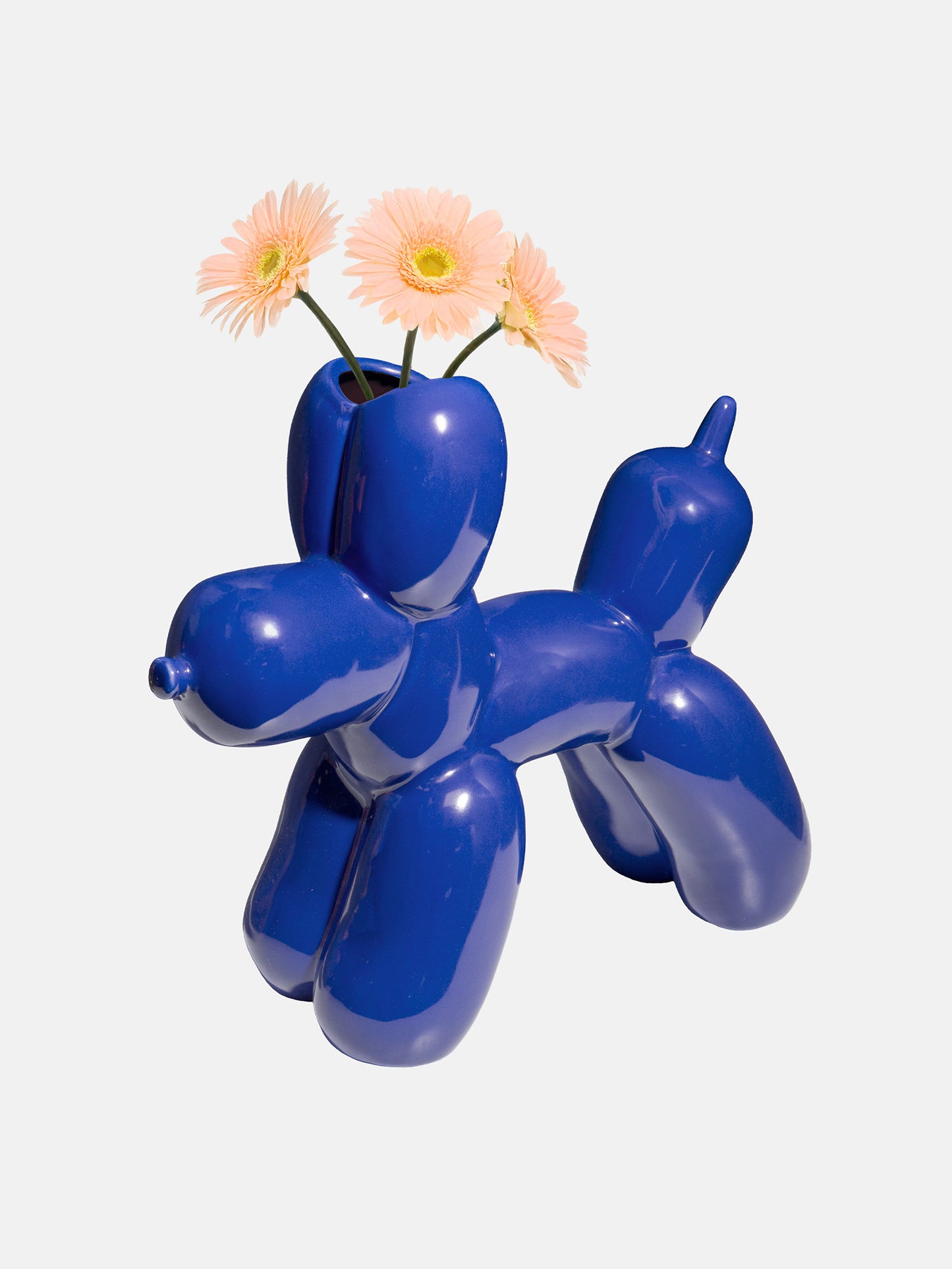 DOIY Bobby Vase Hund Blau