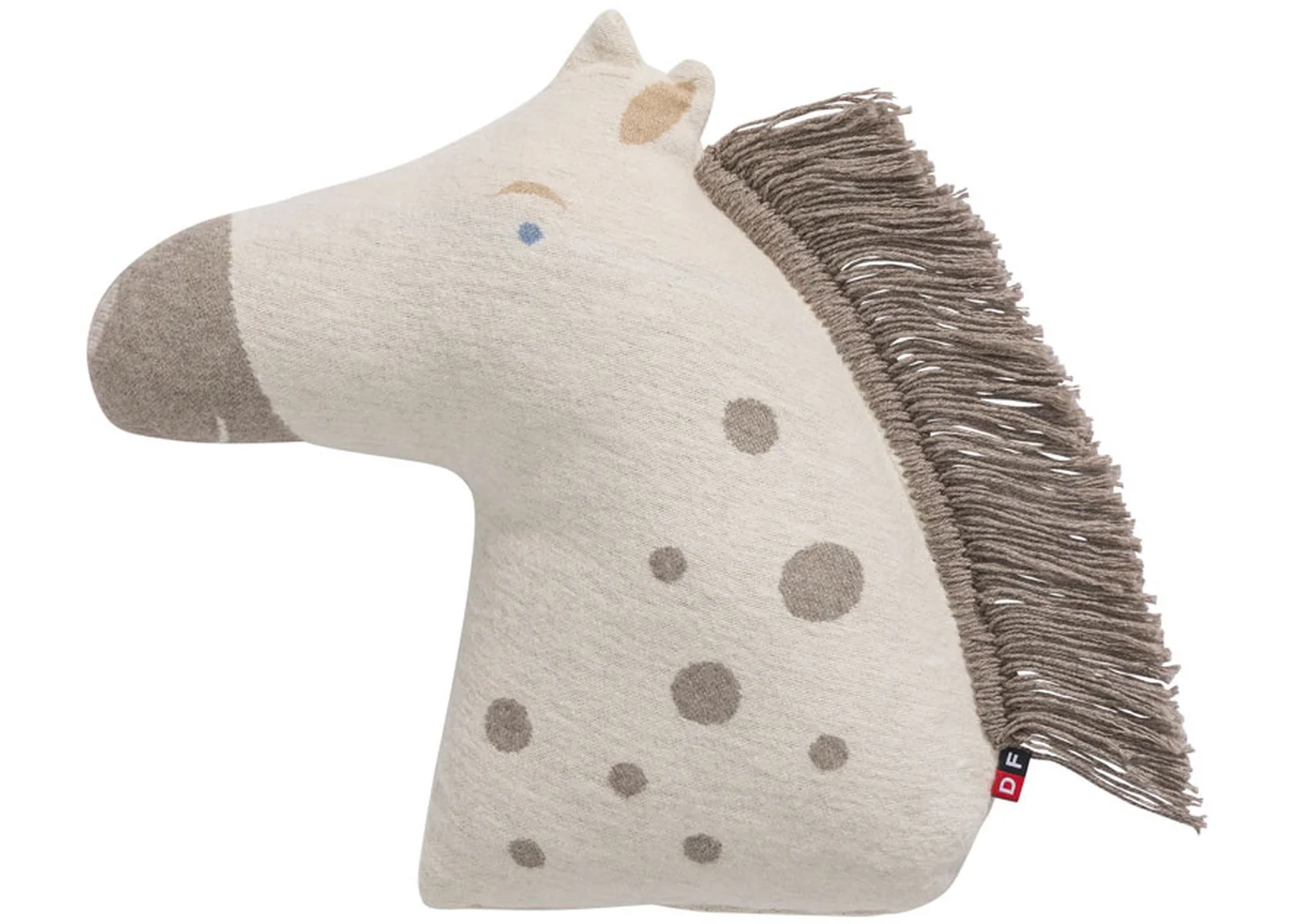 David Fussenegger JUWEL gefülltes Kissen “Pferdekopf” (GRS)