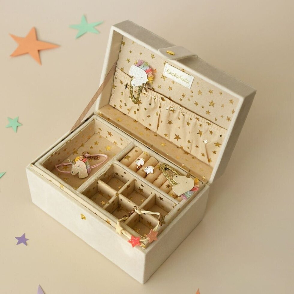 Rockahula Große Regenbogen Einhorn Schmuckbox
