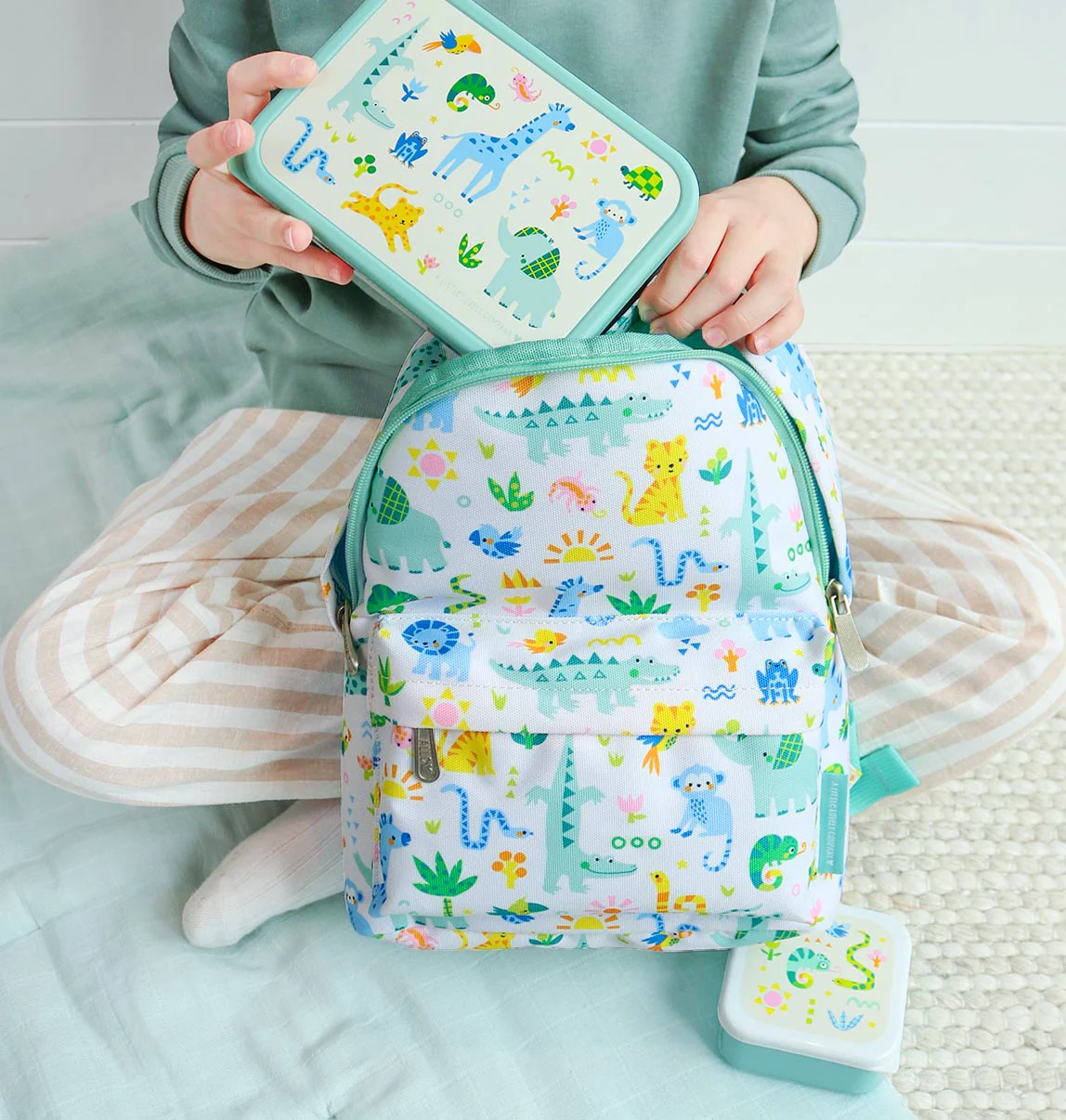 A Little Lovely Company Kleiner Rucksack Jungle