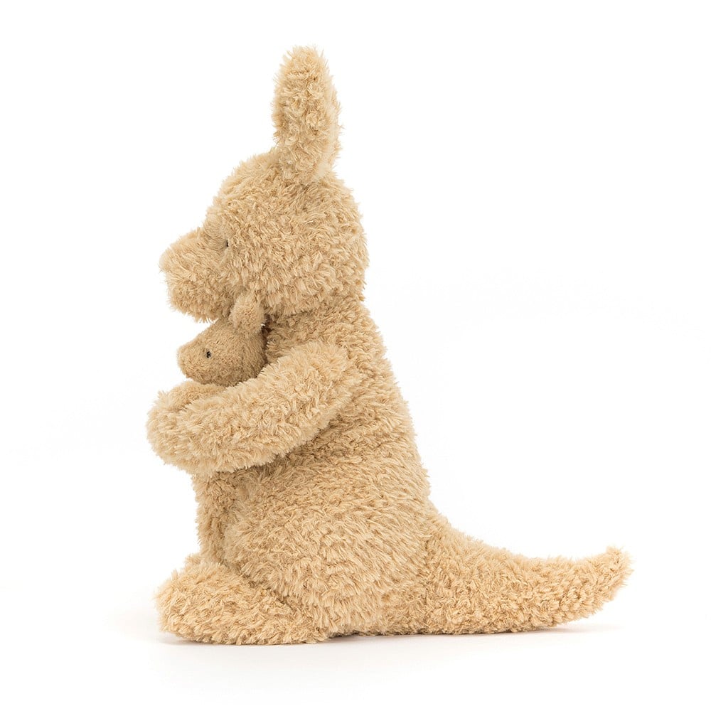 Jellycat Huddles Kangaroo – Kuscheltier Känguru mit Baby 26 cm 