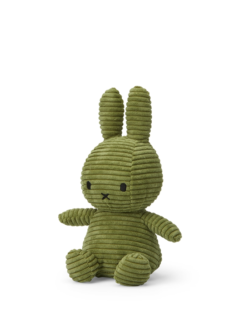 Bon Ton Toys Miffy Corduroy - Cord Hase in Olive Green 23 cm