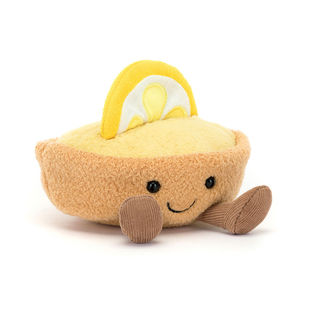 Jellycat Amuseables Collette Tarte Au Citron 11cm x 11cm x 10cm