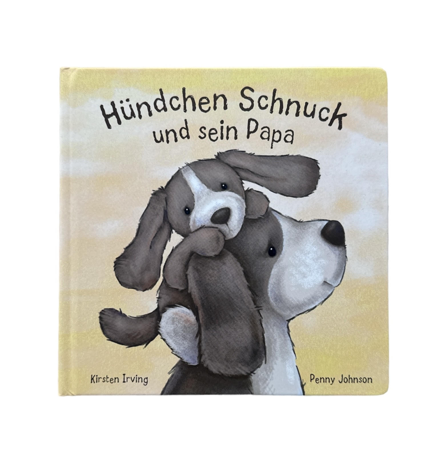 Jellycat Buch Hündchen Schnuck und sein Papa