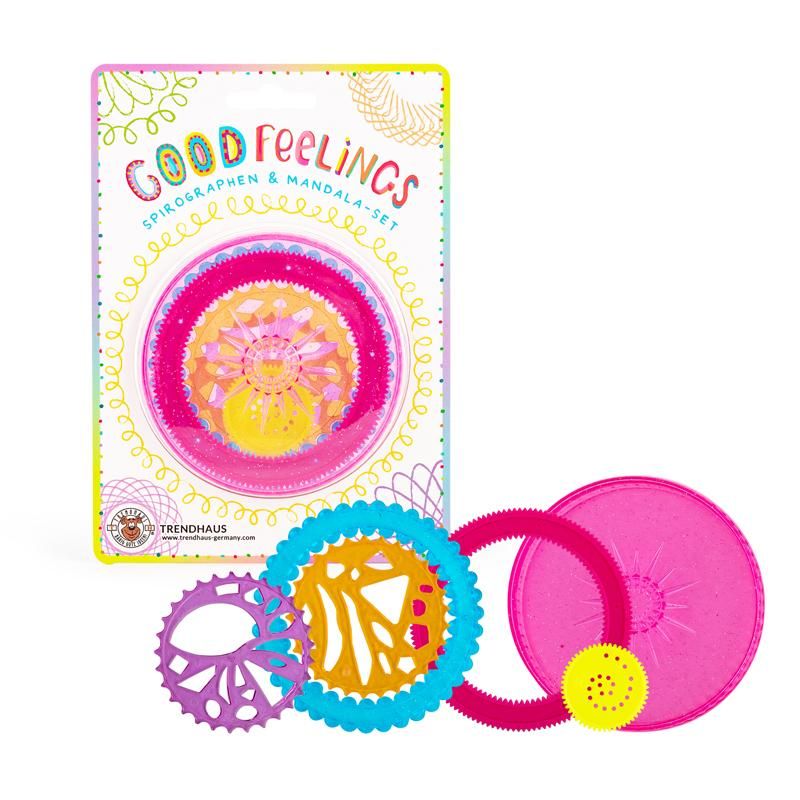 Good Feelings Spirographen & Mandala Set 6-teilig