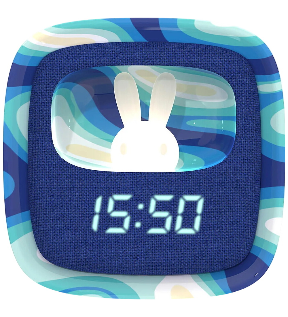 MOB BILLY CLOCK AND LIGHT - BLUE WAVES