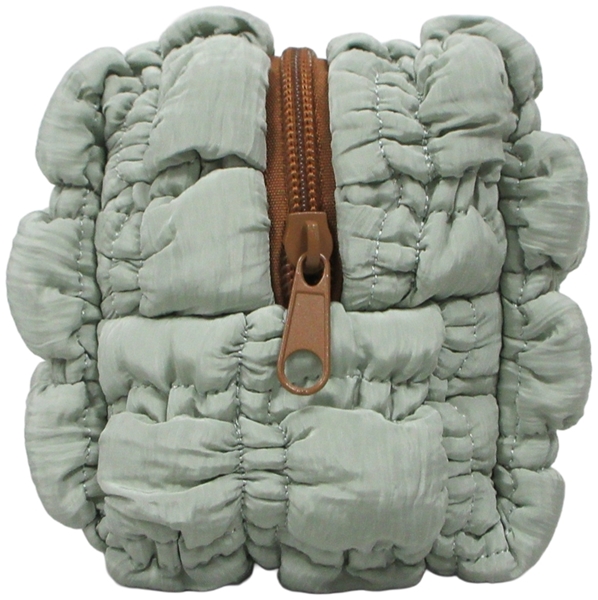 Au Maison Kosmetiktasche gesteppt Mintgrün 18x9x10 cm