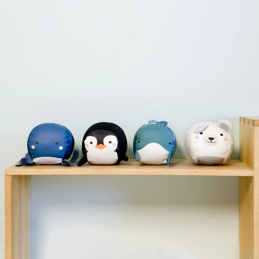 little big friends Sensory Ball Spielzeug für baby, 4er Set. Ocean 