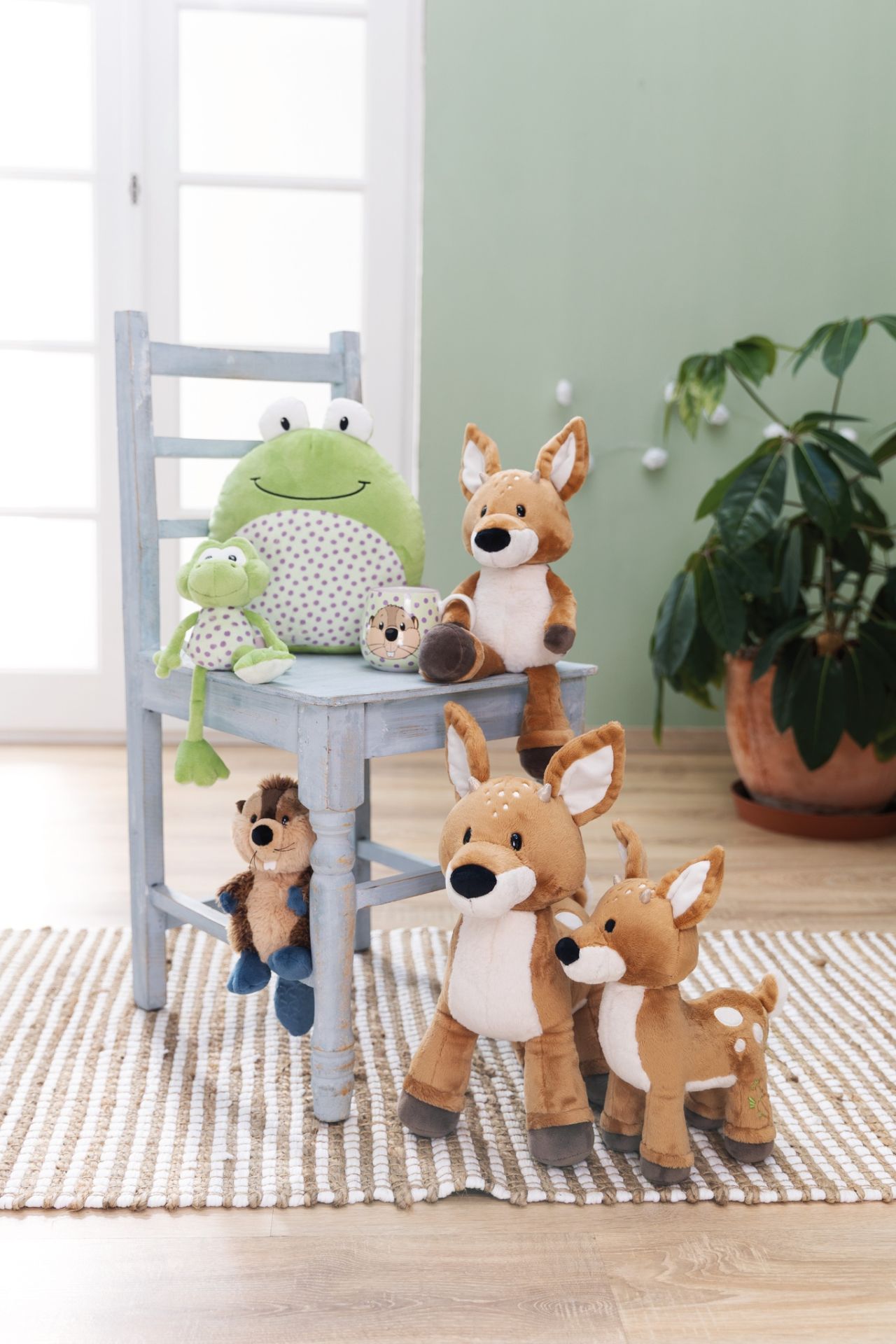 Nici Kuscheltier Biber Harry Woodsnacker NICI GREEN 30 cm