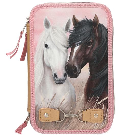 Depesche Germany -  Miss Melody 3 Fach Federtasche DUSTY ROSE 