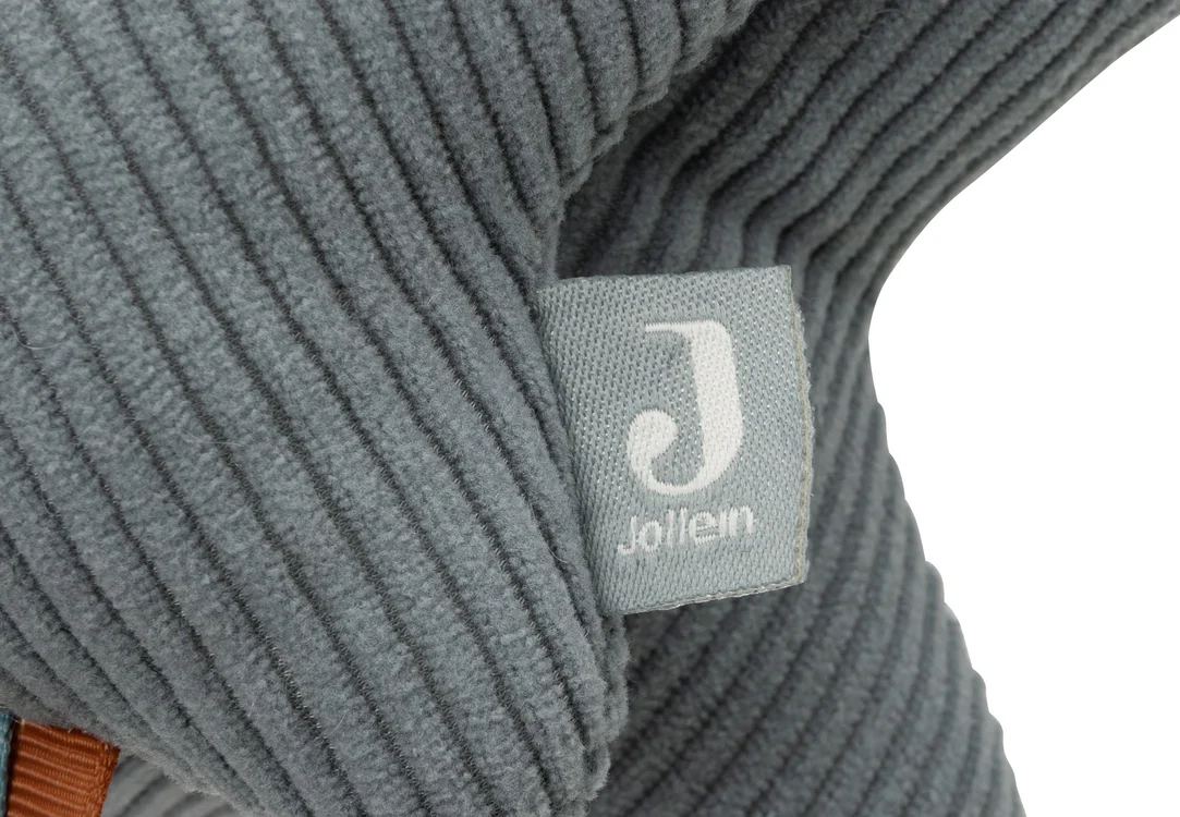 Jollein Spieluhr Star Sea Green – Beruhigende Musikspieluhr mit Schuberts Wiegenlied, Doppelte Sterne mit Stickerei & bunten Kordeln, Weiches Babyspielzeug zum Aufhängen an Bett oder Laufstall