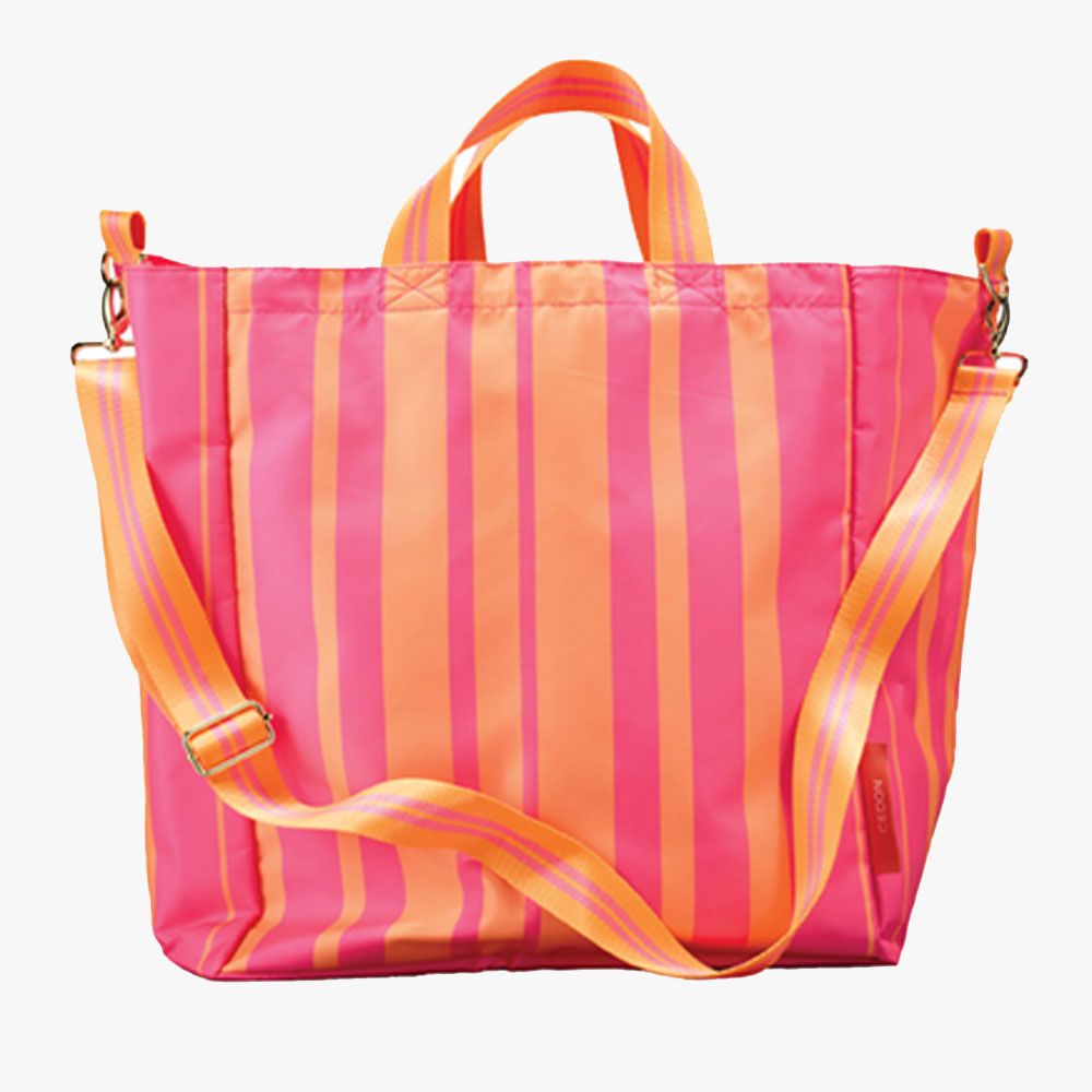 Cedon Easy Shopper Bag de Luxe Stripes Neon