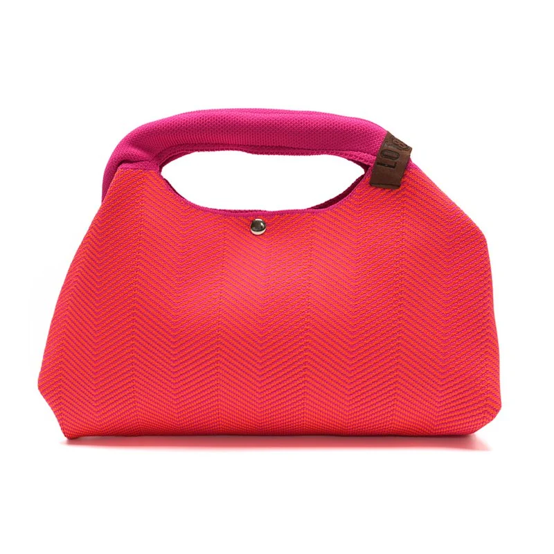 LOT83 Clutch Senna - Neon Pink mit Griff  