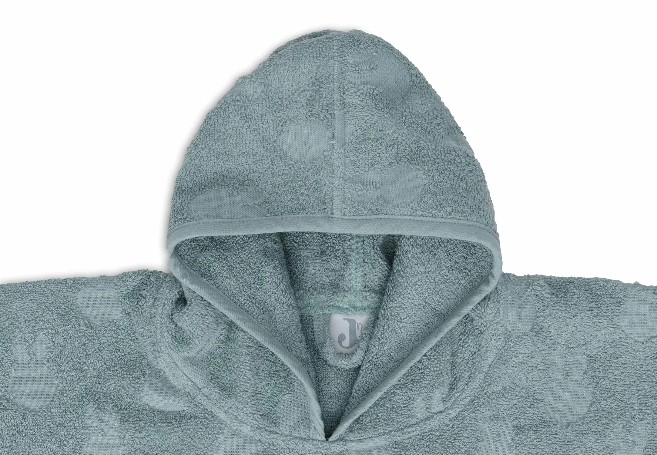 Jollein Badeponcho Frottee Miffy Jacquard - Sea Green