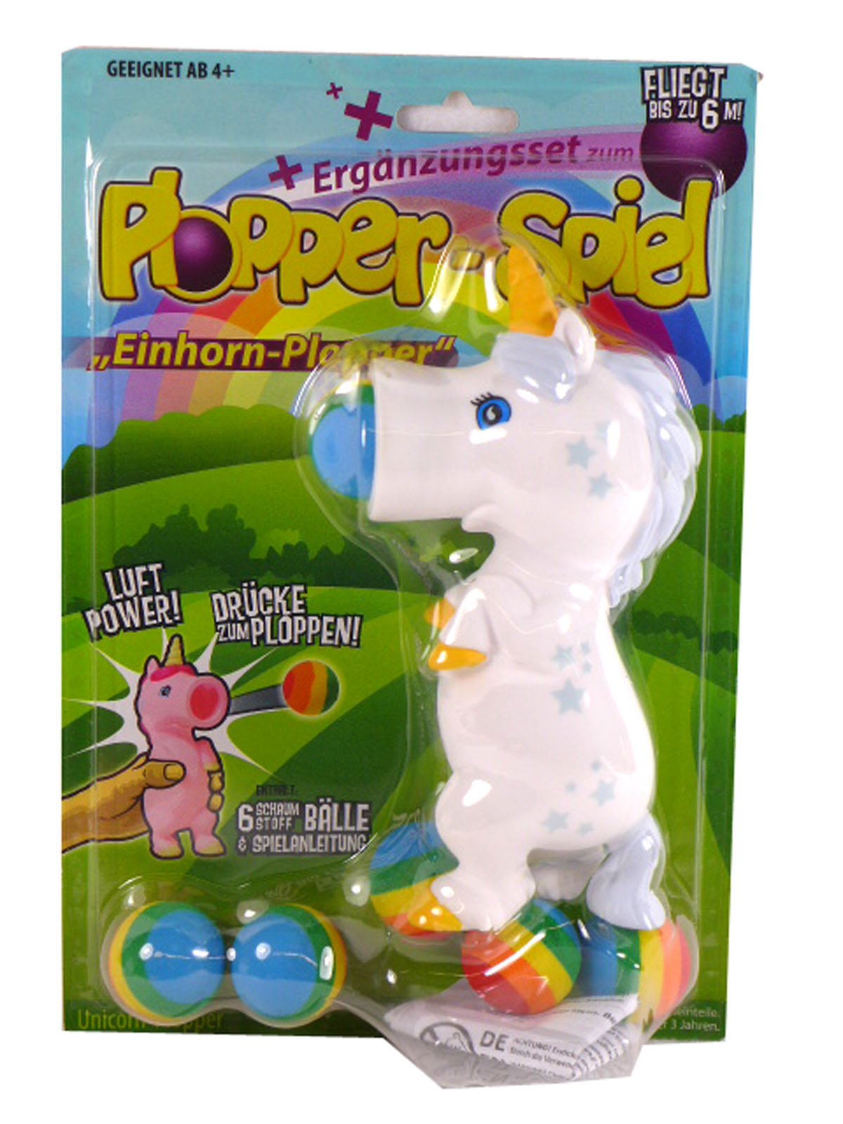 Leif Einhorn Plopper (Weiß)