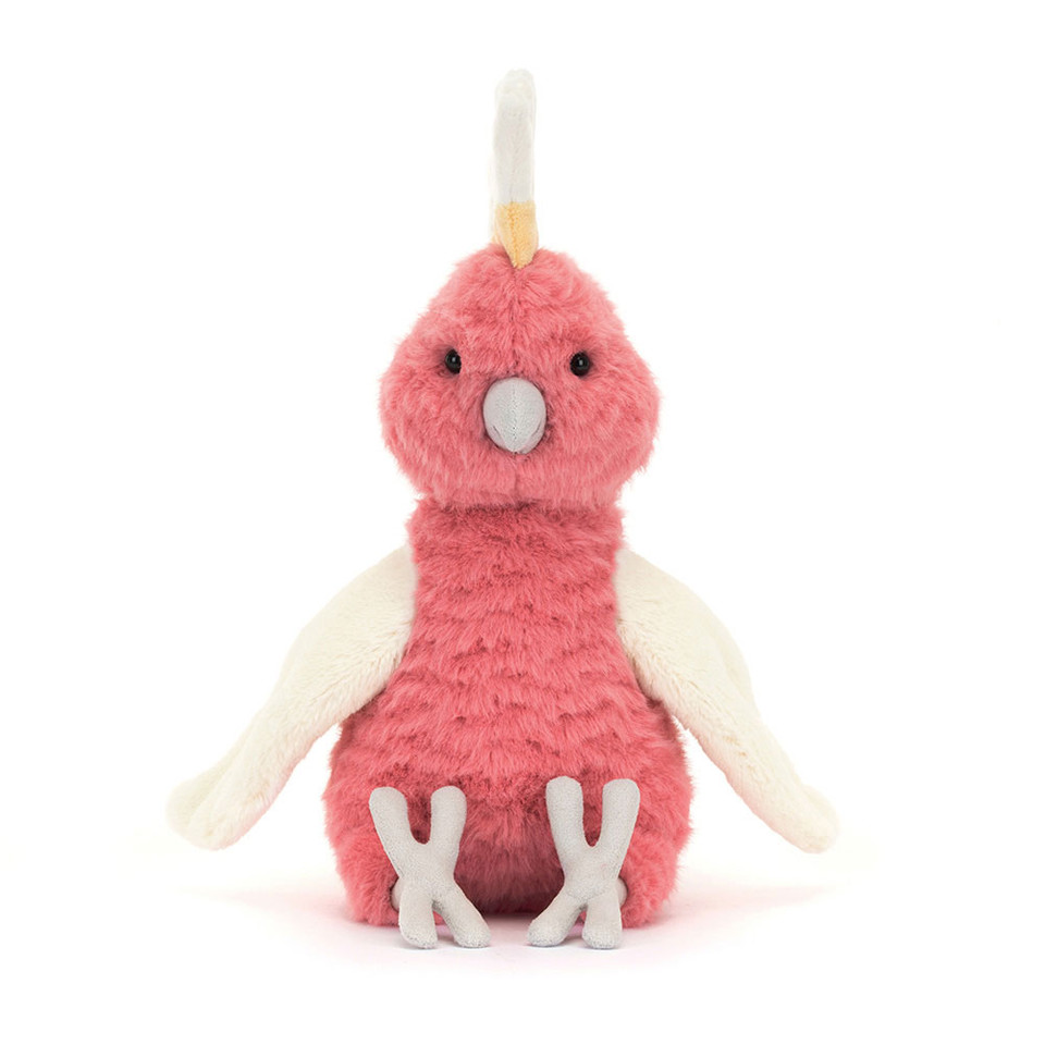 Jellycat Squawkatoo Kuscheltier Kakadu 25 cm 