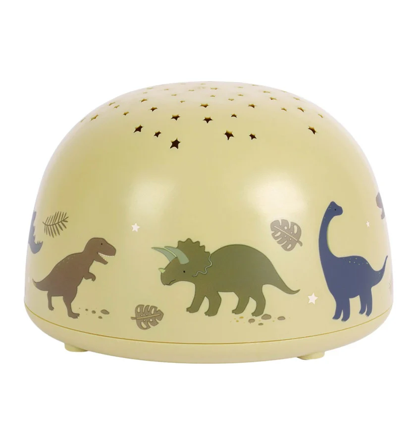 A Little Lovely Company Projektorlampe: Dinosaurier