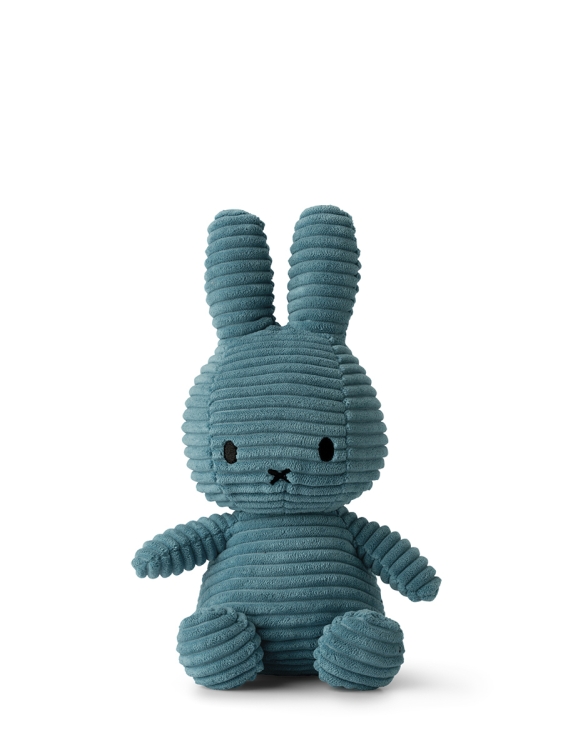 Bon Ton Toys Miffy Corduroy - Cord Hase in Aviator Blau 23 cm 