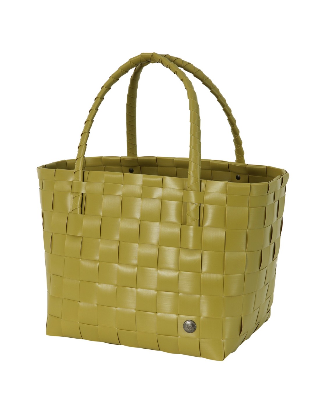 Handed By Paris - Shopper - Einkaufskorb Farbe Lime