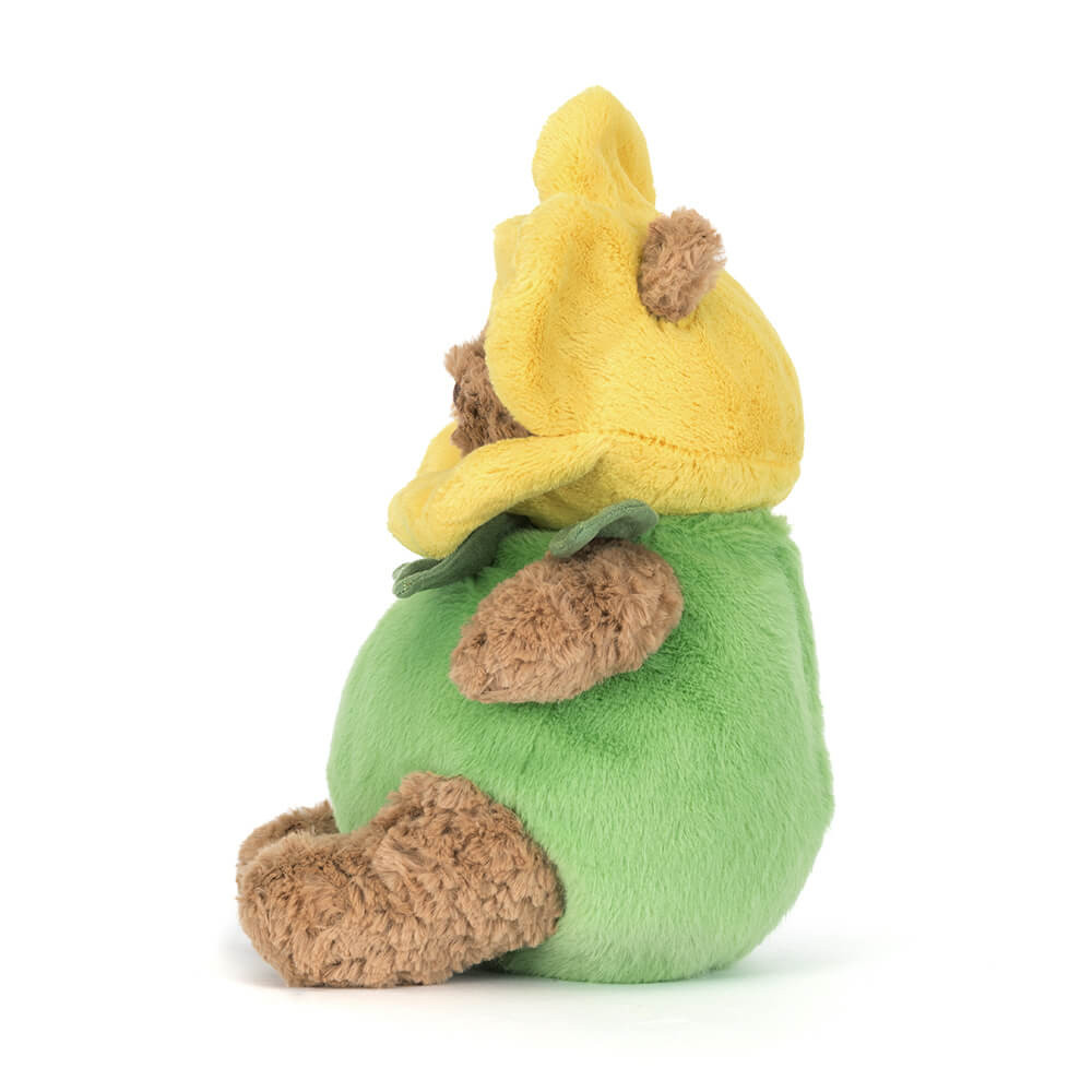 Jellycat Bartholomew Bear im Narzissenoutfit - Limited Edtion  26cm x 15cm x 15cm