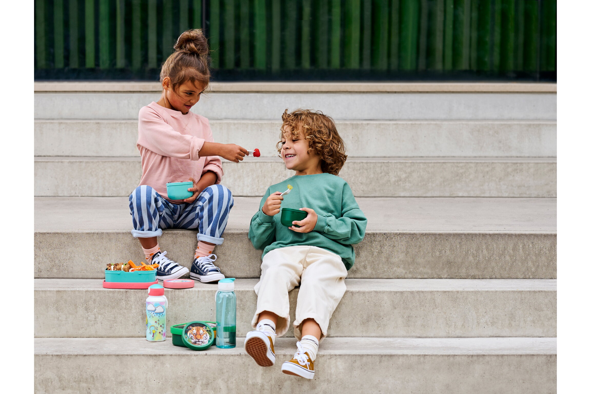 MEPAL Campus Lunchset (Trinkflasche Pop-Up + Brotdose) - Little Dutch - Forest Friends MEPAL Campus Lunchset (Trinkflasche Pop-Up + Brotdose) - Little Dutch - Forest Friends