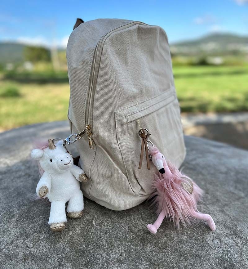  O.B. Designs Plüschanhänger Flamingo Gloria / Rosa 