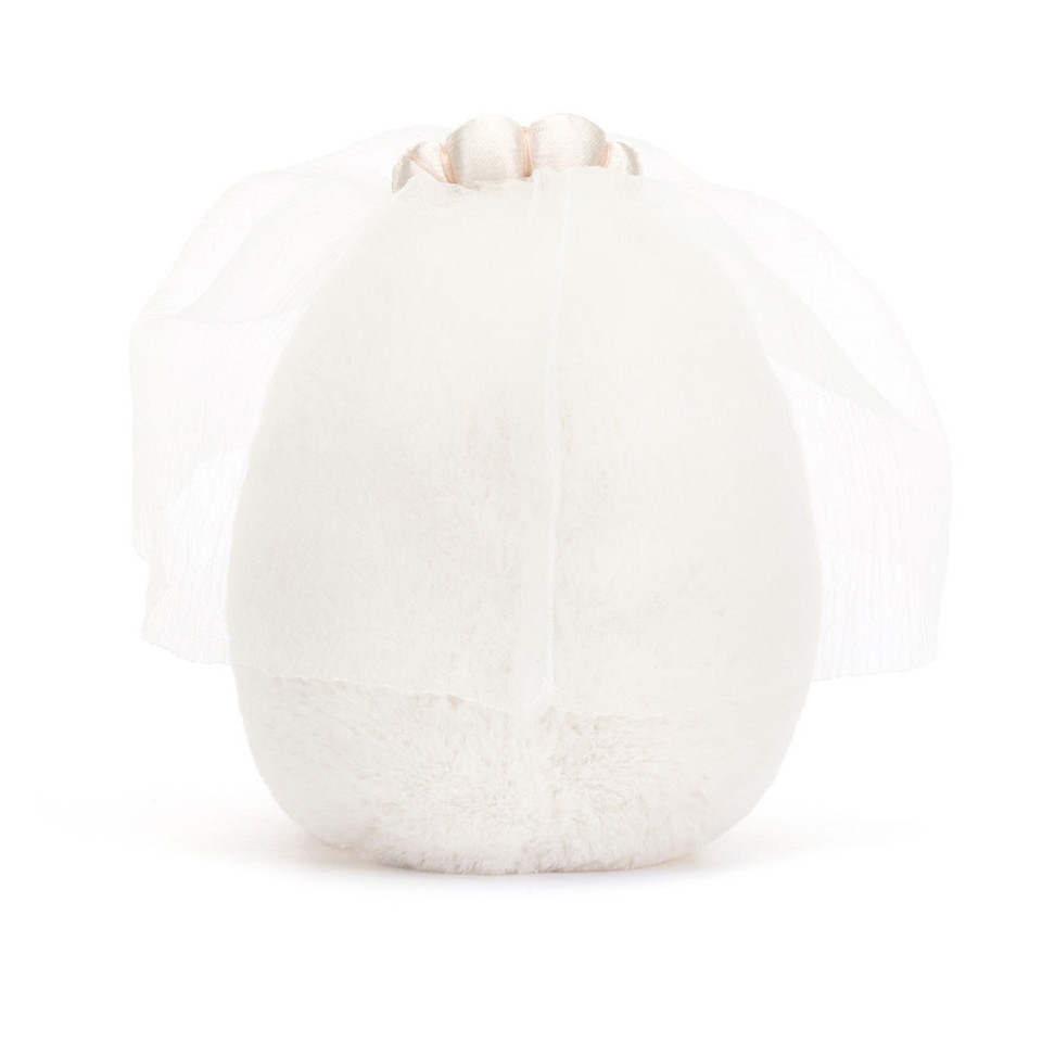 Jellycat Amuseables Boiled Egg Bride - gekochte Ei Braut 14cm