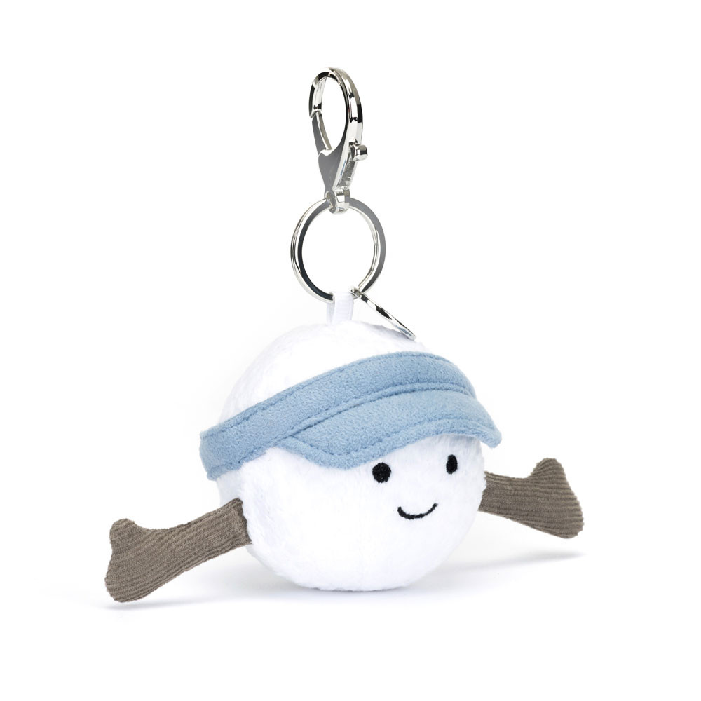 Jellycat Amuseables Sports Golf Bag Charm - Schlüsselanhänger 6cm