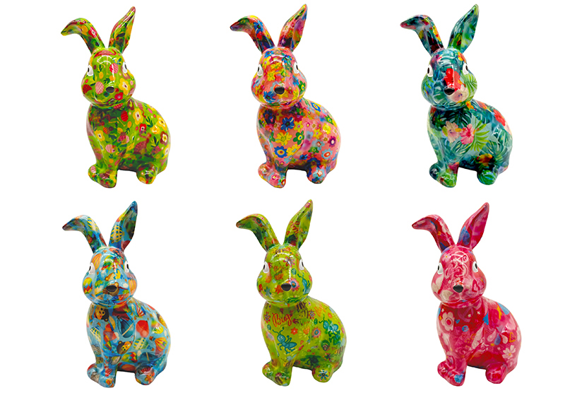 Pomme Pidou Spardose Hase Helena M 13,5x10x20,5 cm
