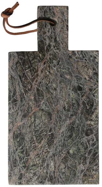 Au Maison Hackbrett Schneidebrett aus Marmor 30x15 cm  