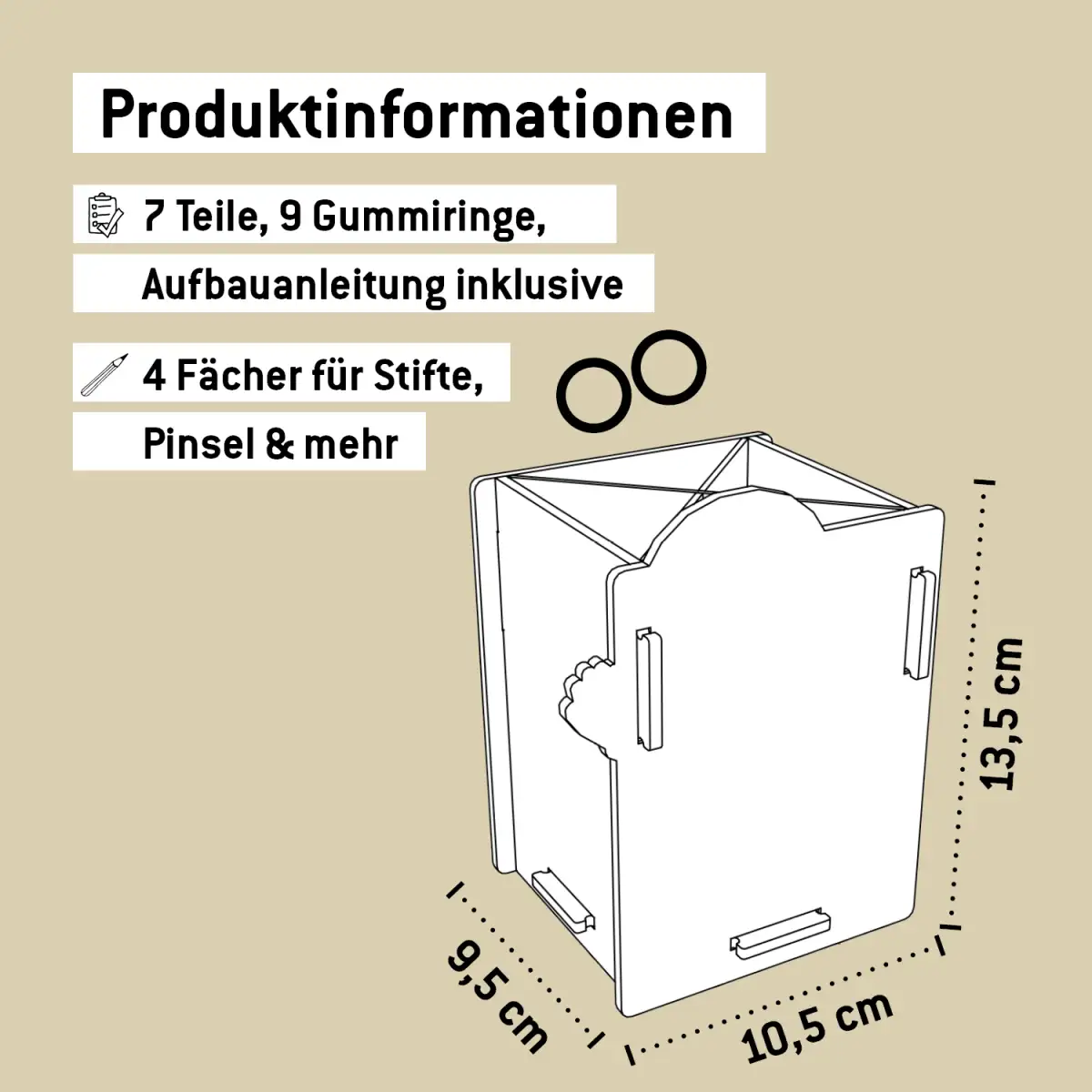 Werkhaus Stiftebox Astronaut