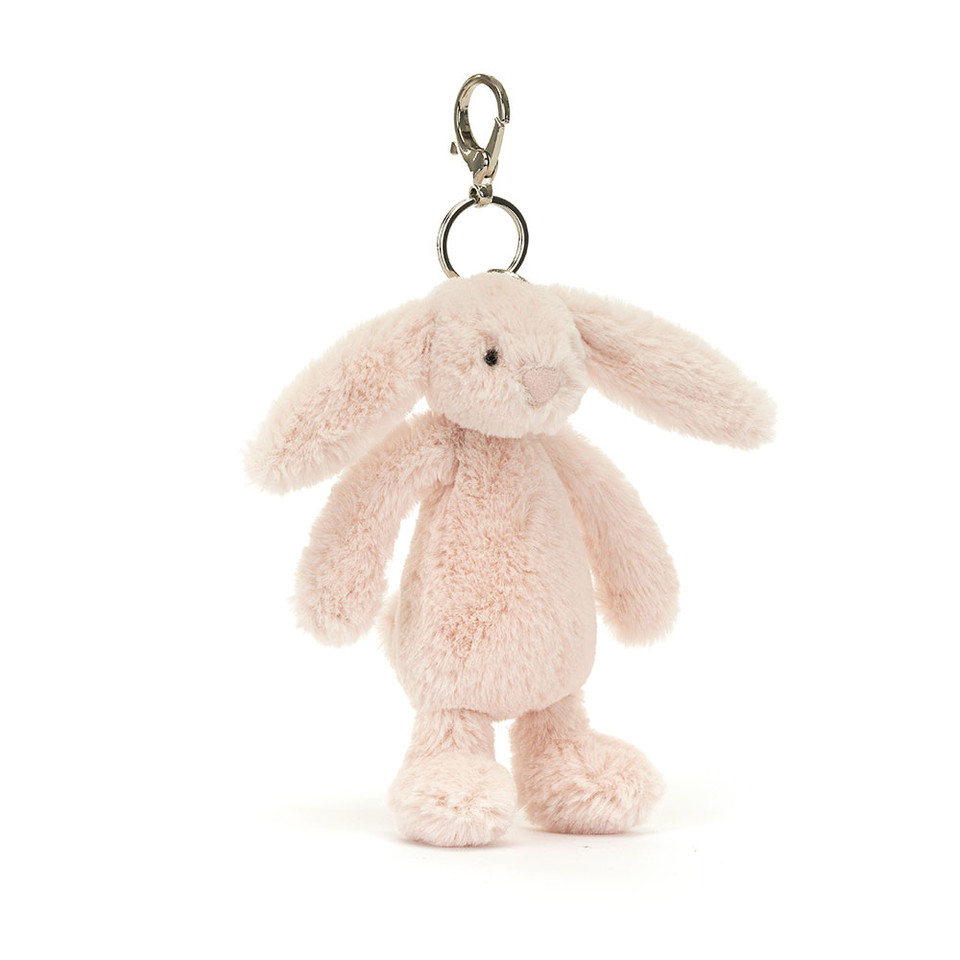 Jellycat Bashful Blush Bunny Bag Charm - Schlüsselanhänger  Hase 14cm