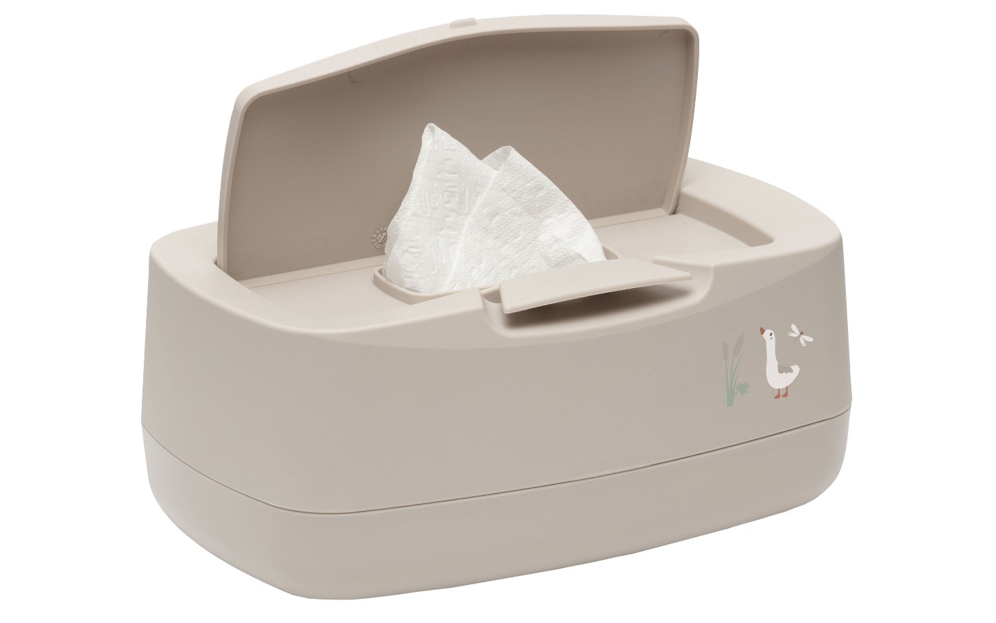 Bebe-Jou Baby Feuchttücherbox Soft Spring Gänse Motiv 