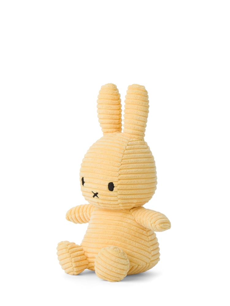 Bon Ton Toys Miffy Corduroy - Cord Hase in Buttercream hell Gelb 23 cm 