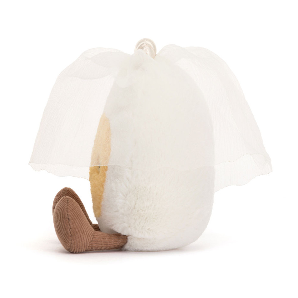 Jellycat Amuseables Boiled Egg Bride - gekochte Ei Braut 14cm