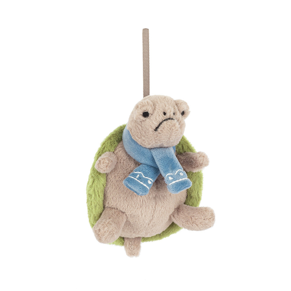 Jellycat Timmy Turtle Schildkröte Christmas Anhänger 10cm