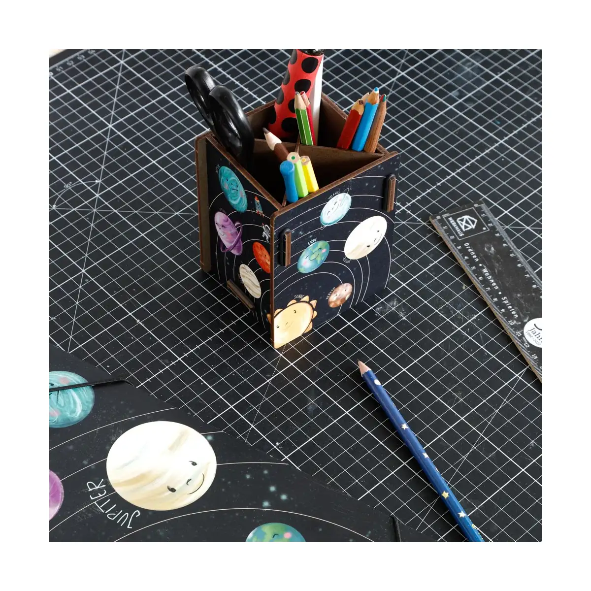 Werkhaus Stiftebox Sonnensystem