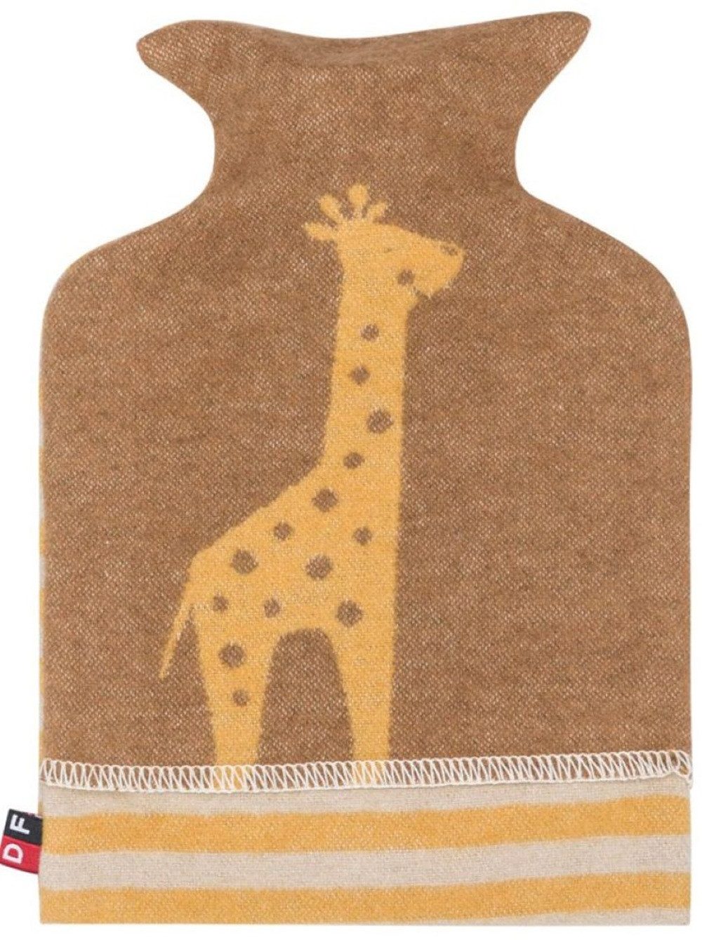 David Fussenegger Wärmflasche Kinder Giraffe 18x28cm 
